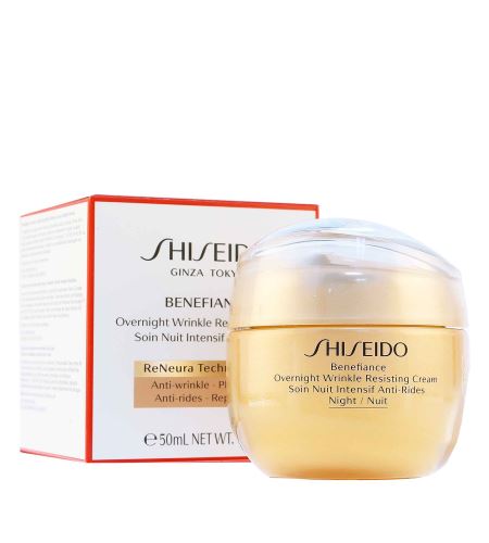 Shiseido Benefiance krem na noc przeciwzmarszczkowy 50 ml