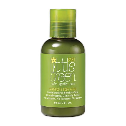 Little Green Baby szampon i żel pod prysz w jednym dla dzieci 0-3 dla dzieci