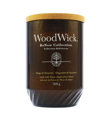 WoodWick ReNew Ginger & Turmeric duża świeca 368 g