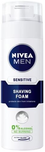 Nivea Men Sensitive pianka do golenia dla mężczyzn 200 ml