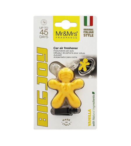 Mr&Mrs Fragrance Big Joy Vanilla Zapach samochodowy