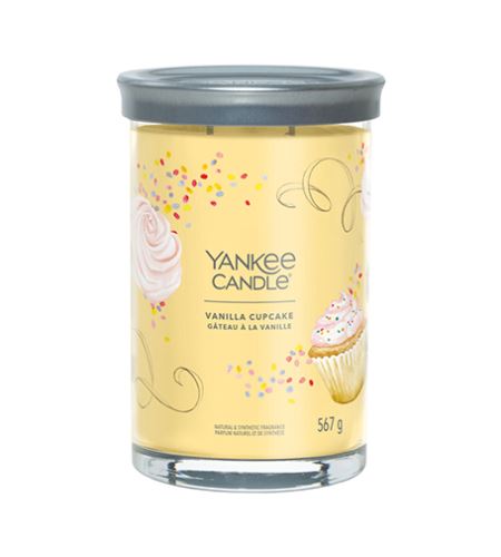 Yankee Candle Vanilla Cupcake signature tumbler duży 567 g