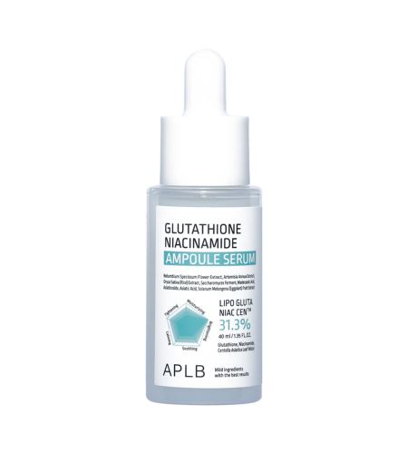 APLB Glutathione Niacinamide Ampoule Serum rozjaśniające serum do twarzy 40 ml