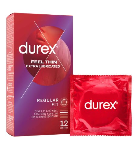 Durex Feel Thin Extra Lubricated prezerwatywy