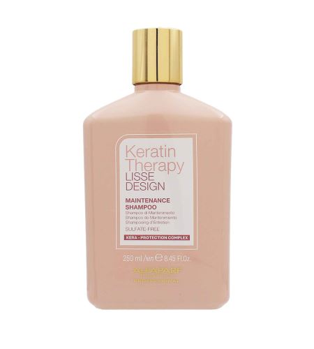 Alfaparf Milano Keratin Therapy Lisse Design delikatny szampon nadający włosom blask i miękkość 250 ml