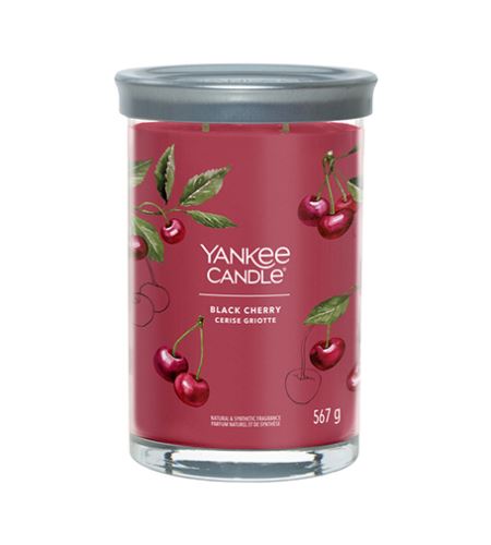 Yankee Candle Black Cherry signature tumbler duży 567 g