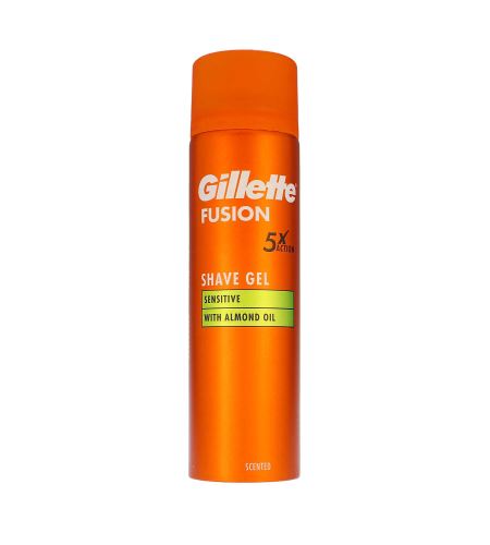 Gillette Fusion żel do golenia do skóry wrażliwej dla mężczyzn 200 ml