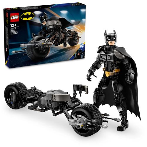 LEGO® DC Batman™ 76273 Figurka Batmana™ do zbudowania i batcykl