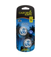 California Scents Mini Diffuser Newport New Car zapach samochodowy 2 x 3 ml