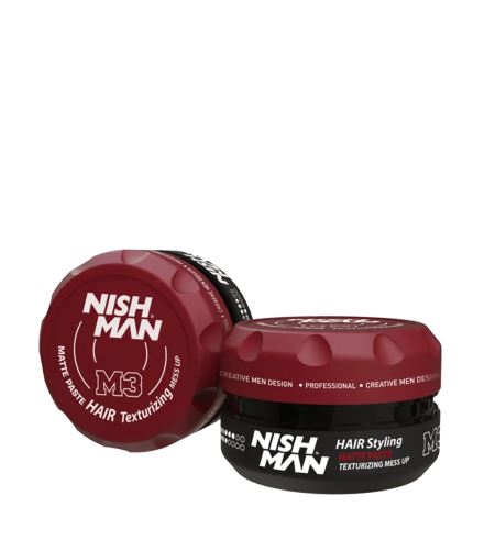 NISHMAN Hair Texturizing Mess up M3 matowa pasta do stylizacji 132 g