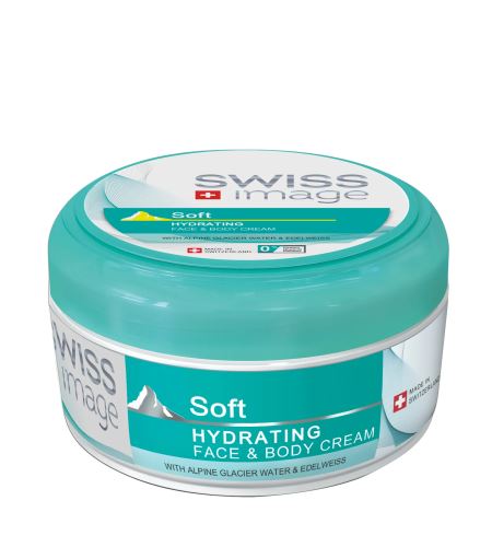 Swiss Image Body Care Soft Hydrating Face & Body Cream krem nawilżający do twarzy i ciała 200 ml