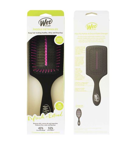 Wet Brush Refresh + Extend Paddle Detangler szczotka do włosów Black