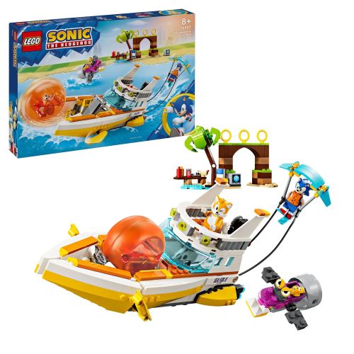 LEGO® So the Hedgehog™ 76997 Tails i przygoda na łodzi