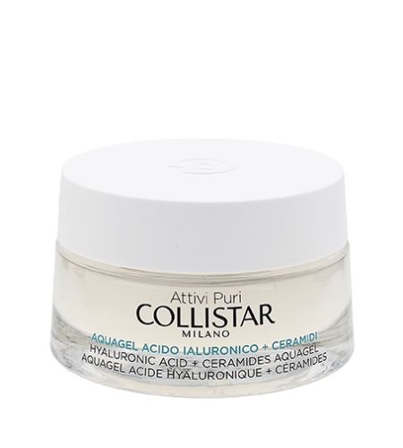 Collistar Attivi Puri Hyaluronic Acid + Ceramides nawilżający krem-żel z efektem rozjaśniającym z kwasem hialuronowym 50 ml