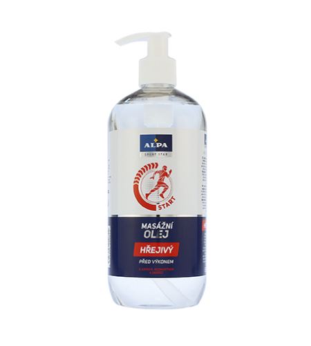 Alpa Massage Oil ??ciepły przed występem?? 500 ml