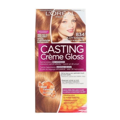 L'Oréal Paris Casting Creme Gloss 1ks W 834 Hot Caramel