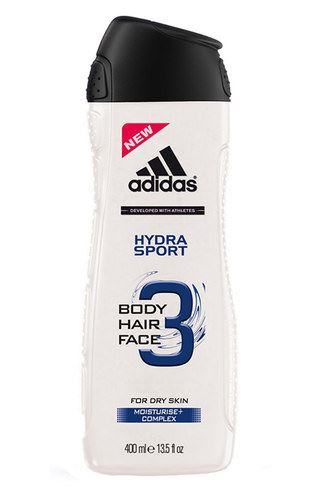 Adidas Hydra Sport 3in1 żel pod prysznic 250 ml Dla mężczyzn