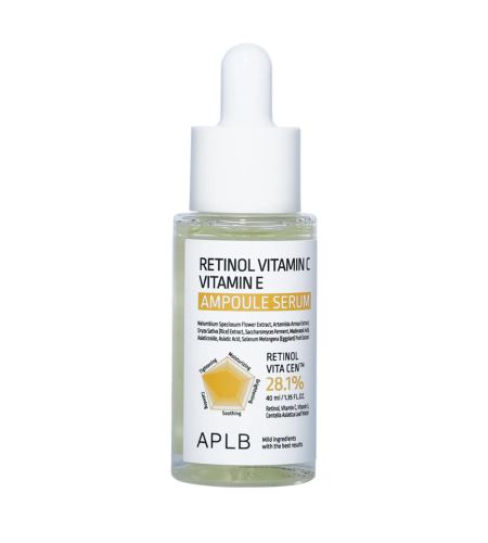 APLB Retinol Vitamin C Vitamin E Ampoule Serum serum przeciwstarzeniowe w ampułkach 40 ml