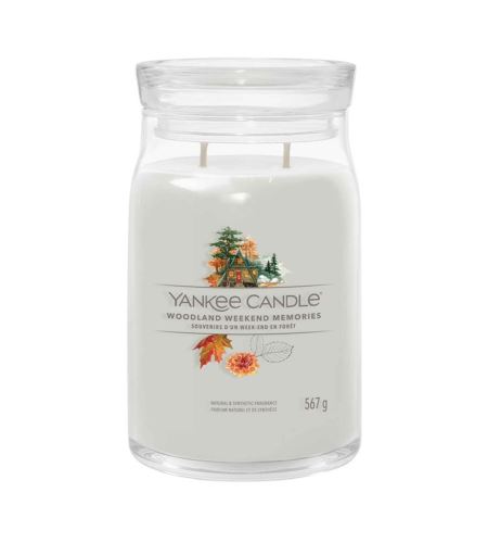 Yankee Candle Woodland Weekend Memories signature świeca duża 567 g