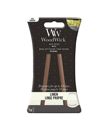 WoodWick Linen kadzidełka zapachowe wkład 10 g