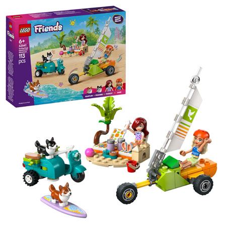 LEGO® Friends 42641 Przygoda z surfującymi psami i skuterem