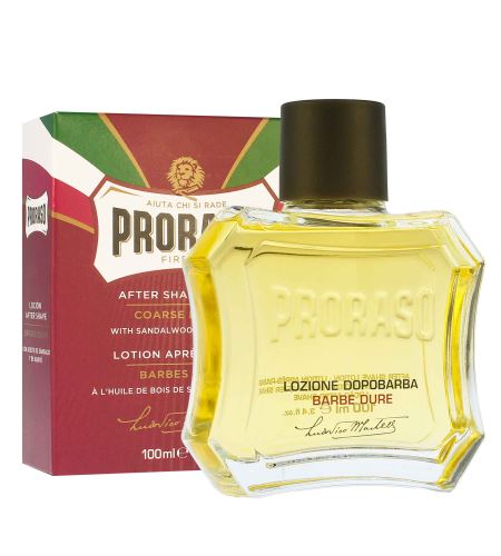 PRORASO Coarse Beards odżywcza woda po goleniu 100 ml