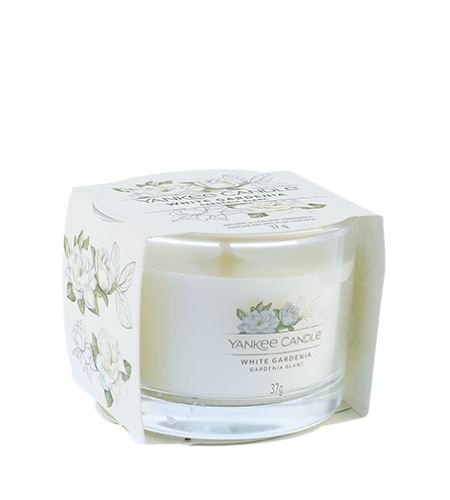 Yankee Candle White Gardenia świeca wotywna w szkle 37 g