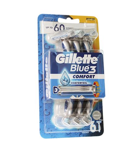 Gillette Blue3 jednorázové holítko 6ks Dla mężczyzn