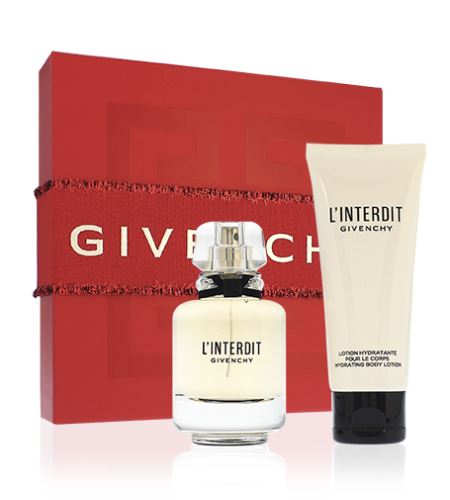 Givenchy L'Interdit woda perfumowana 50 ml + balsam do ciała 75 ml Zestaw upominkowy dla kobiet