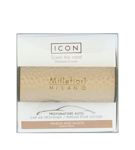 Millefiori Icon Metal Vanilla & Wood zapach samochodowy