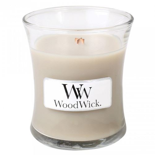 WoodWick Wood Smoke świeca zapachowa z drewnianym knotem 85 g