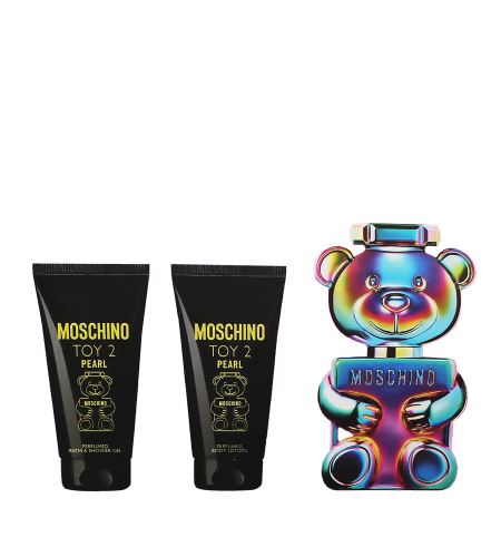 Moschino Toy 2 Pearl zestaw upominkowy unisex parfémovaná voda 50 ml + tělové mléko 50 ml + sprchový gel 50 ml