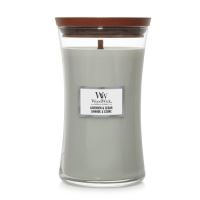 WoodWick Lavender &amp; Cedar świeca zapachowa z drewnianym knotem 609,5 g