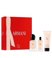 Giorgio Armani Sí woda perfumowana 50 ml + woda perfumowana 15 ml + balsam do ciała 75 ml Zestaw upominkowy dla kobiet