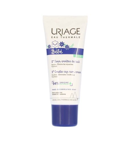 URIAGE Bébé 1st Cradle Cap Care Cream krem kojący dla dzieci 40 ml