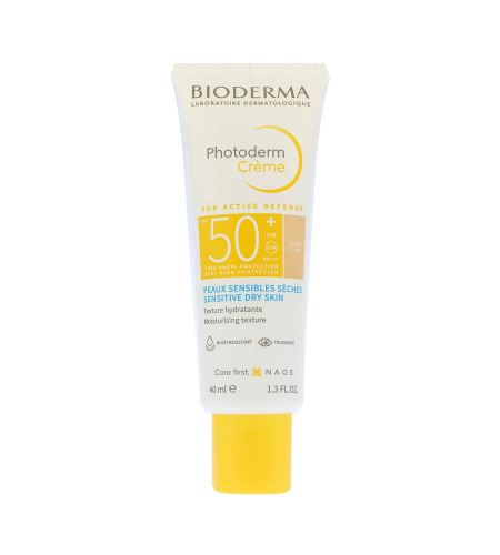 Bioderma Photoderm Créme krem tonizujący do twarzy SPF 50+ ochronny 40 ml Light