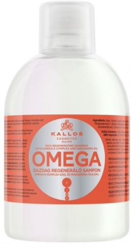 Kallos Omega szampon regenerujący 1000 ml