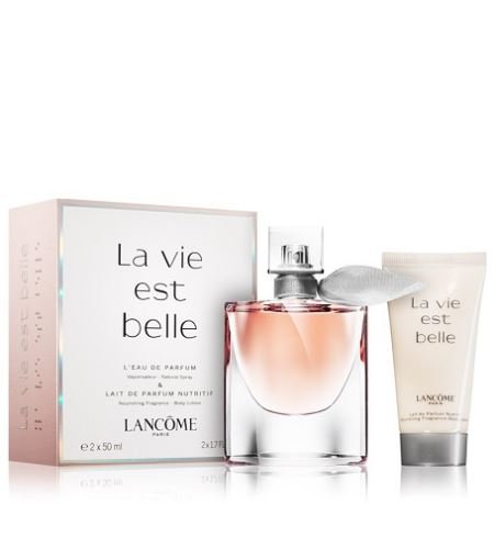 Lancôme La Vie Est Belle EDP 50 ml + tělové mléko 50 ml Dla kobiet zestaw podarunkowy
