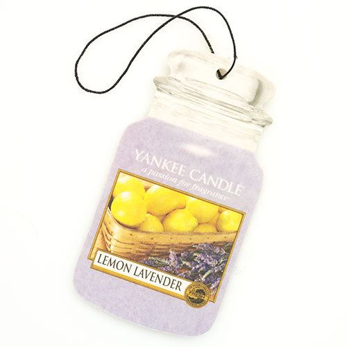 Yankee Candle TAG classic Lemon lavender przywieszka zapachowa 1 szt