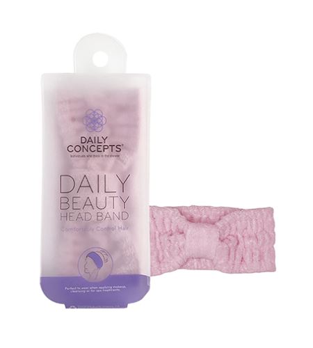 Daily Concepts Daily Beauty Head Band opaska kosmetyczna Pink