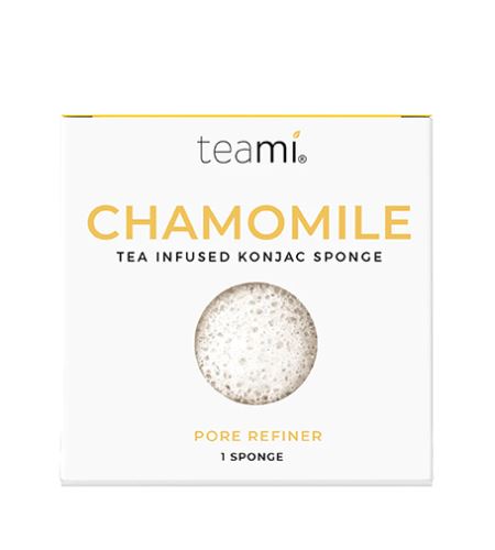 Teami Chamomile Tea Infused Konjac Sponge gąbka do mycia twarzy