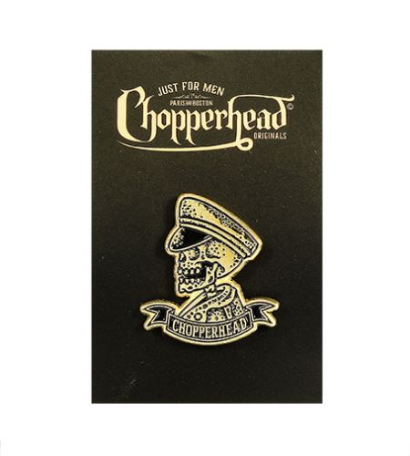 Chopperhead Pin's Skelleton odznaka