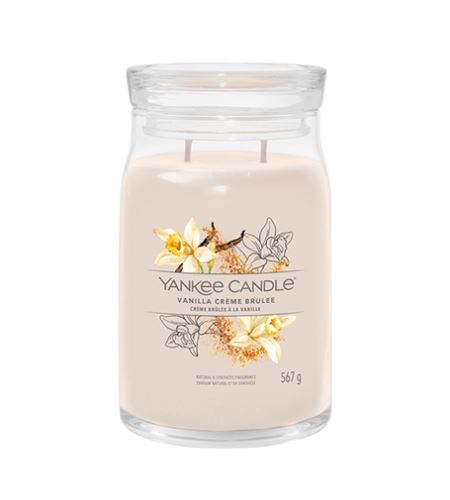 Yankee Candle Vanilla Creme Brulee signature świeca duża 567 g