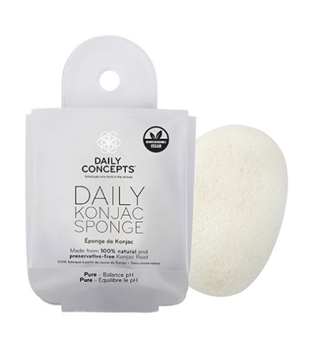 Daily Concepts Pure Daily Konjac Sponge gąbka do mycia twarzy