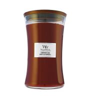 WoodWick Cinnamon Chai świeca zapachowa z drewnianym knotem 609,5 g