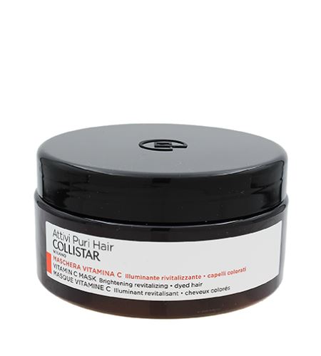 Collistar Attivi Puri Hair Vitamin C maska rozjaśniająca do włosów farbowanych z witaminą C 200 ml
