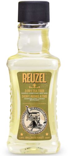 REUZEL 3-in-1 Tea Tree Shampoo-Conditioner-Body Wash szampon dla mężczyzn 3w1 dla mężczyzn