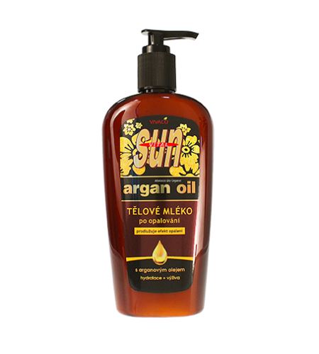 Vivaco SUN Argan Oil mleczko po opalaniu z bio olejem arganowym 300 ml