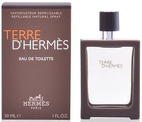 Hermes Terre d'Hermes EDT 30 ml dla mężczyzn flakonik do wielokrotnego napełniania
