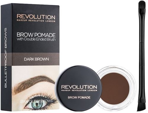 Makeup Revolution Brow Pomade With Double Ended Brush pomada do brwi 2,5 g